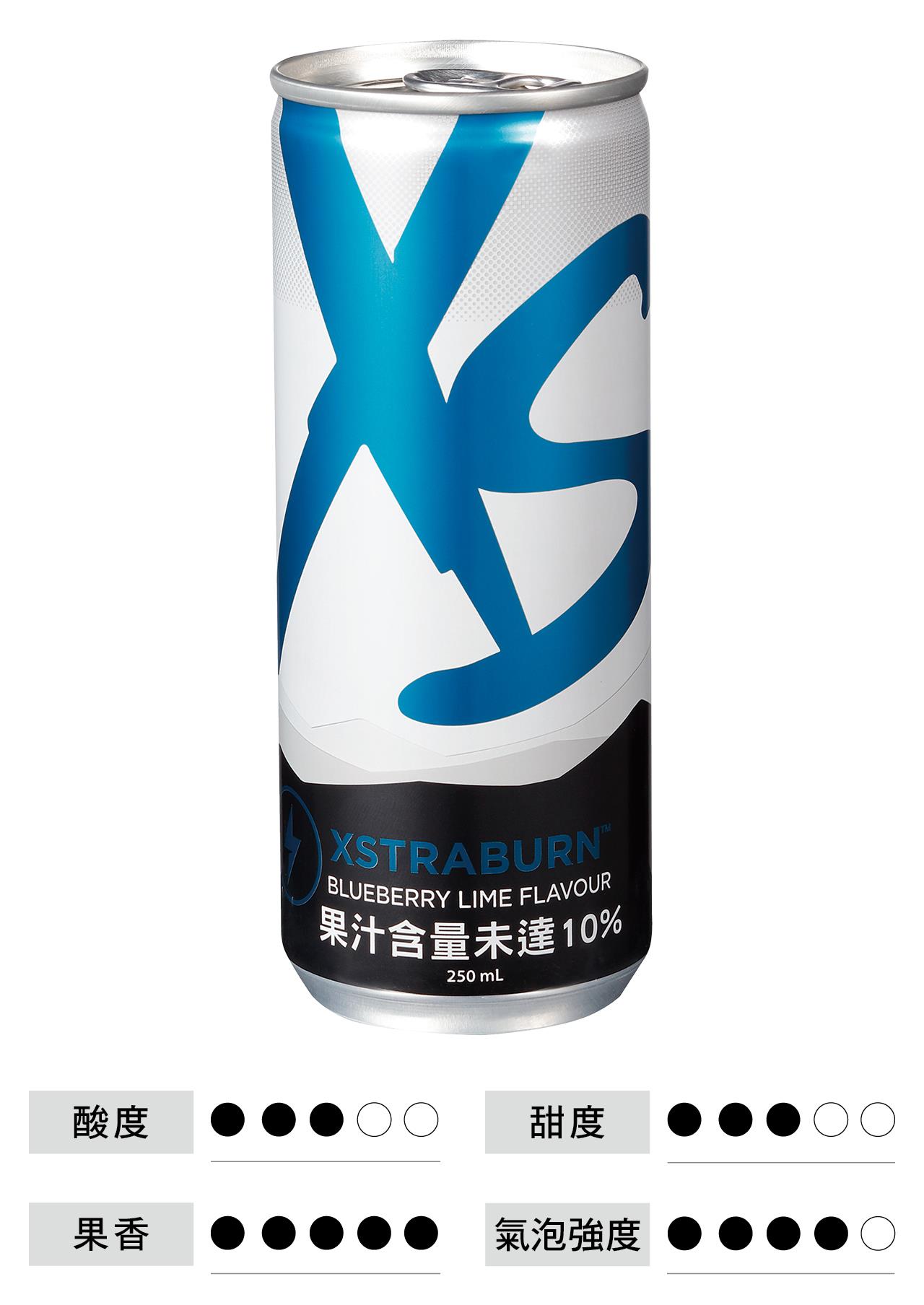 XS勁燃能量飲 藍莓萊姆
