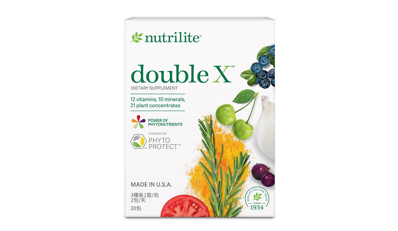 double X 蔬果綜合營養片 10天份