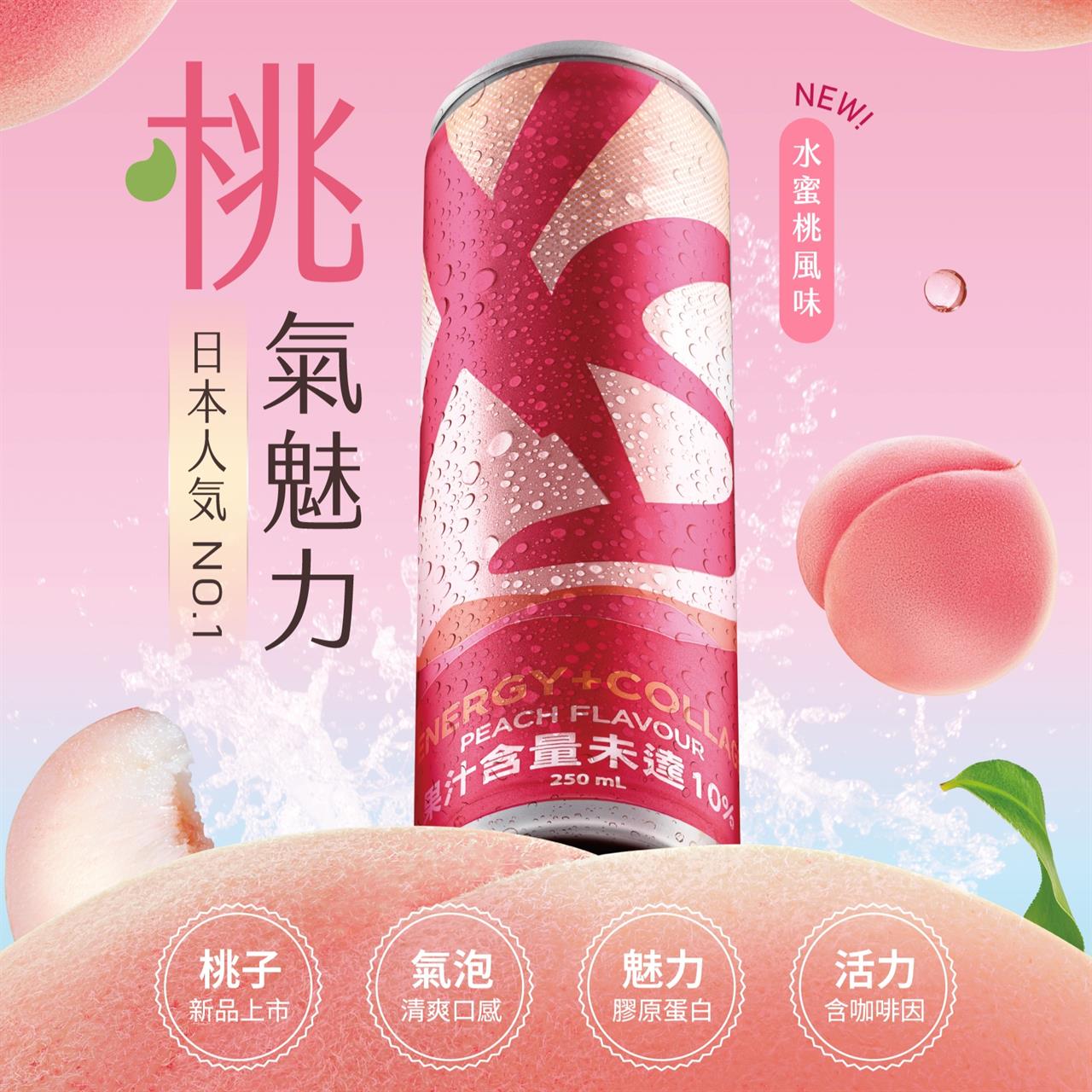 桃氣魅力」XS水蜜桃風味5/3上市- iShare 數位內容中心