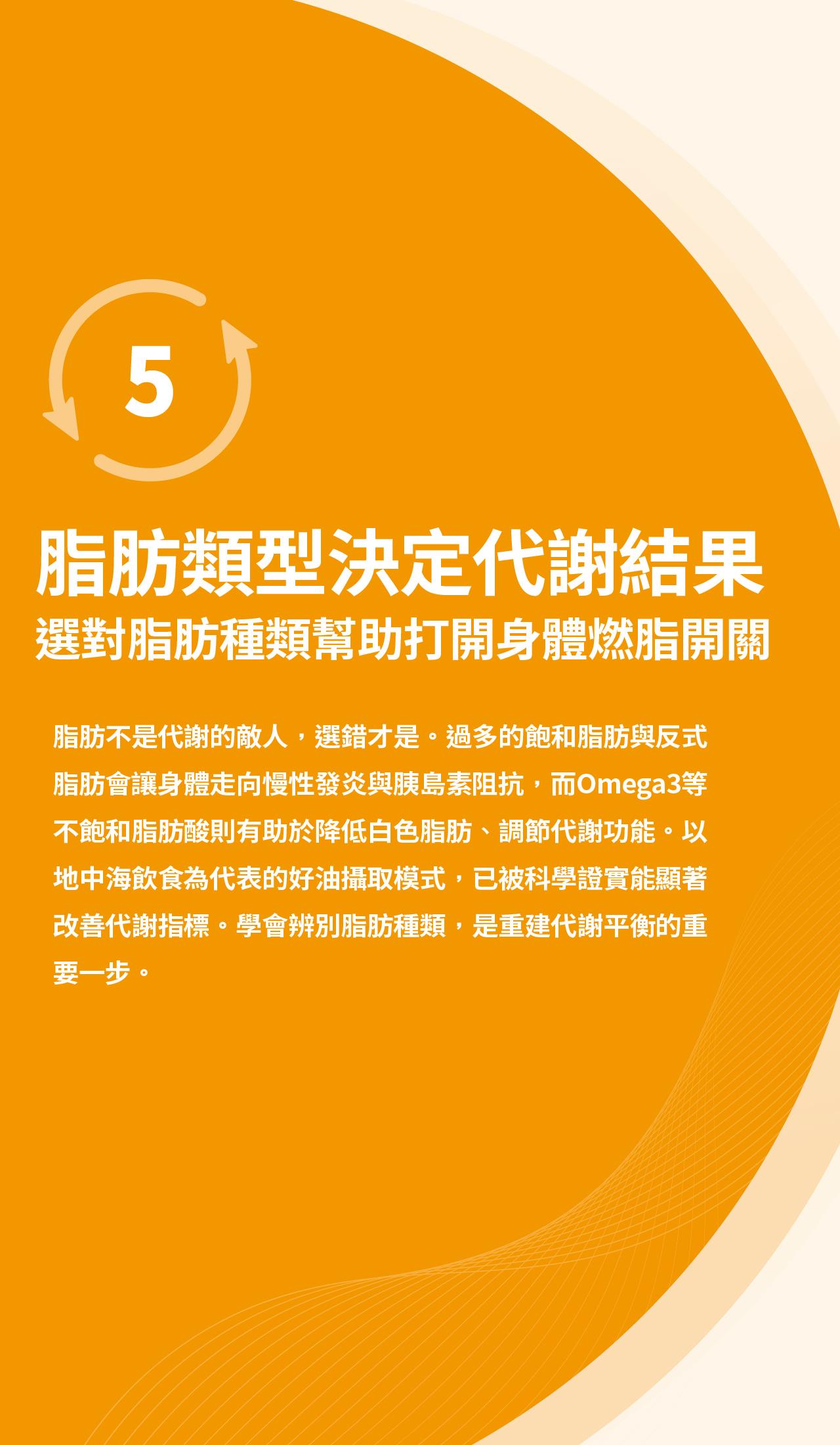 脂肪類型決定代謝結果 選對脂肪種類幫助打開身體燃脂開關