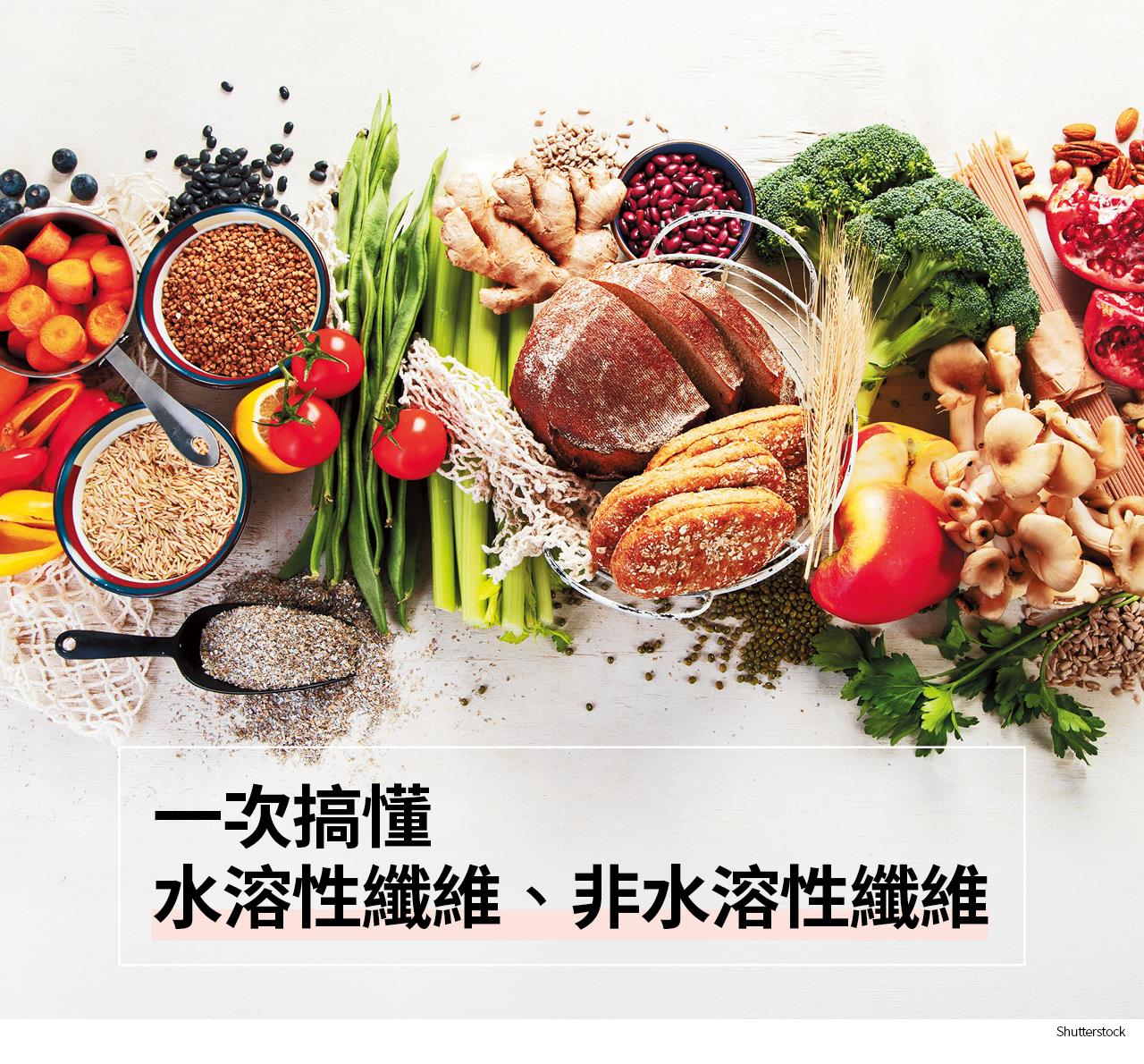 一次搞懂 水溶性纖維、非水溶性纖維