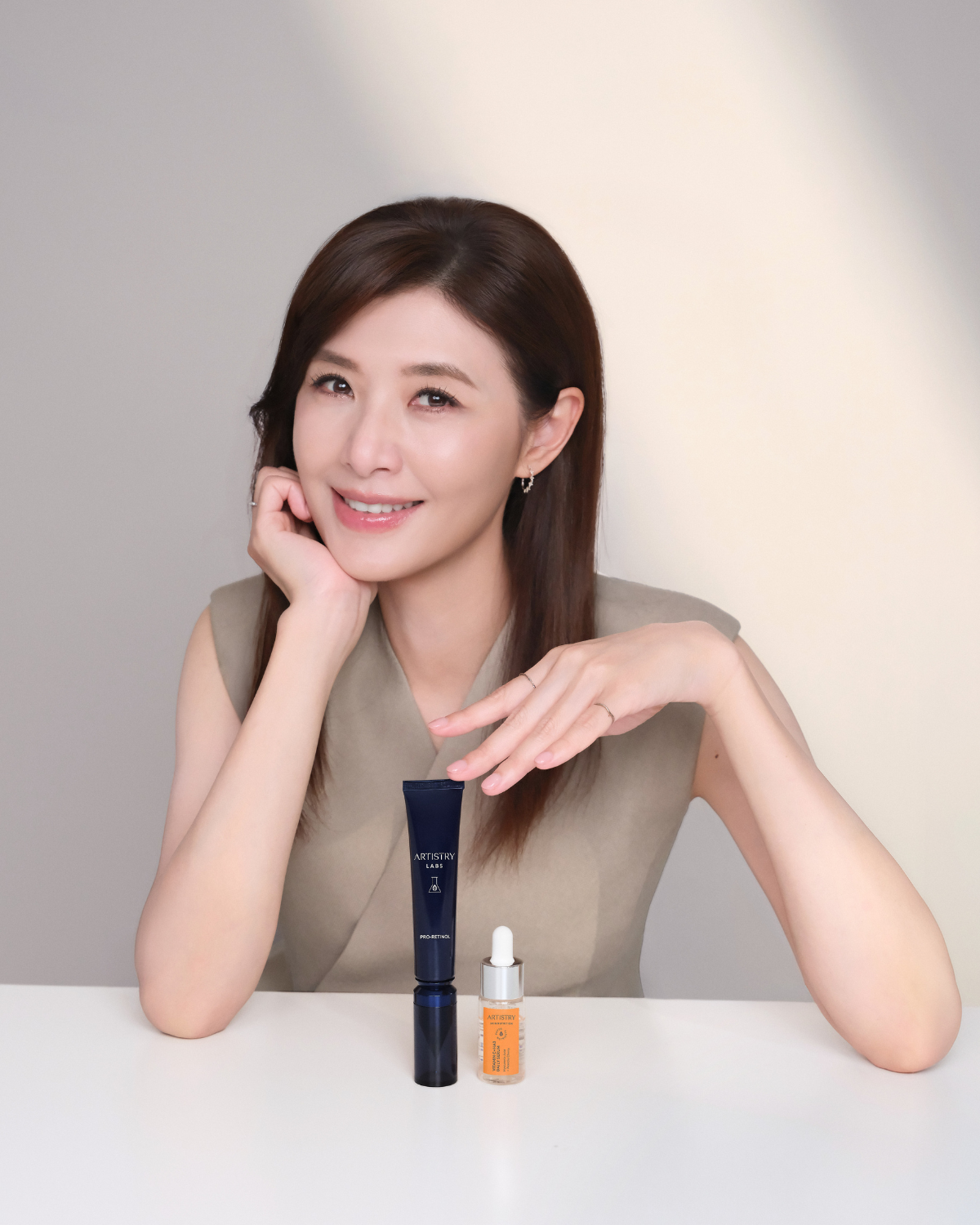 蘇慧倫藉由早Ｃ晚Ａ、早起早睡獲得透亮健康好肌底。